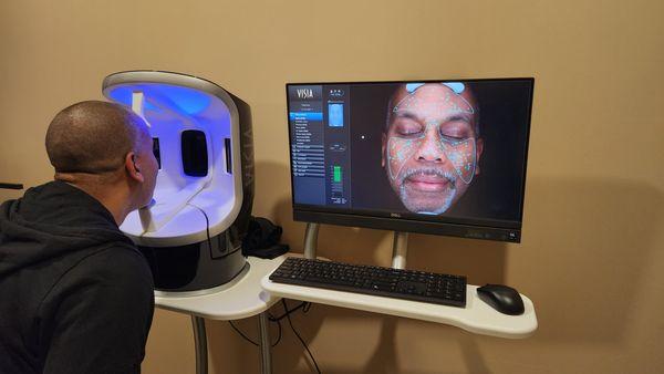 Skin analysis and consultation