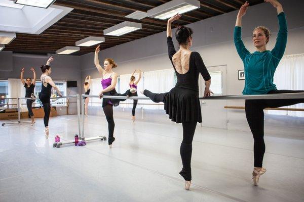 Adult Absolute Beginning Ballet and Open Adult Ballet Classes