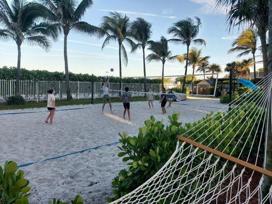 Volleyball court
