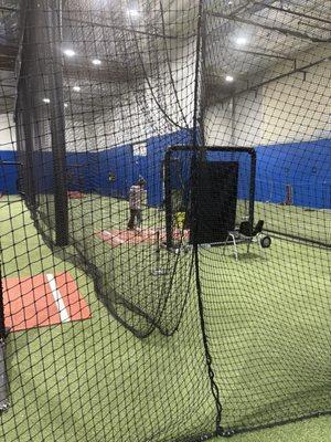 Hitting coaching with Coach Wes