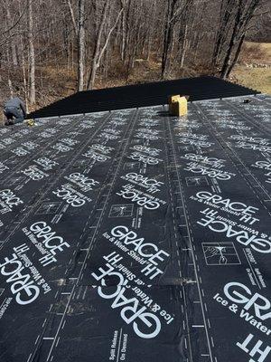 Metal roof