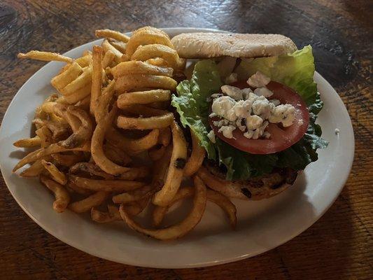 #23 Blue cheese burger