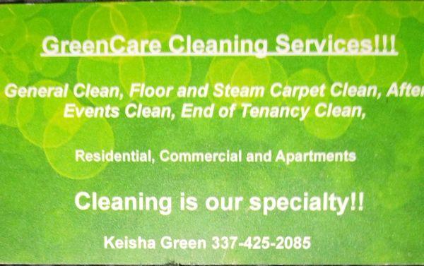 Greencare Cleaning Service