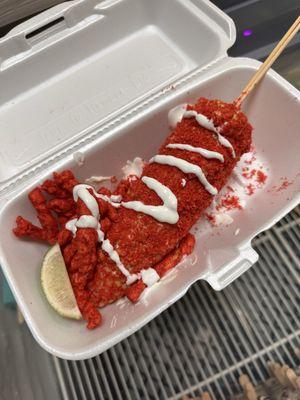 Cheetos elote.