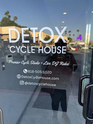 Entrance to the best spin cycle class ever!