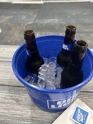 Bucket of beer