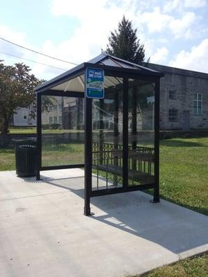 Lextran Bus Stop 1424