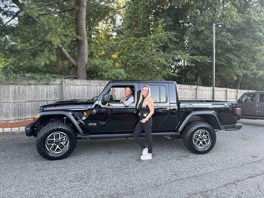 He bought a house today and Jeep! Dani here was out fabulous salesperson!