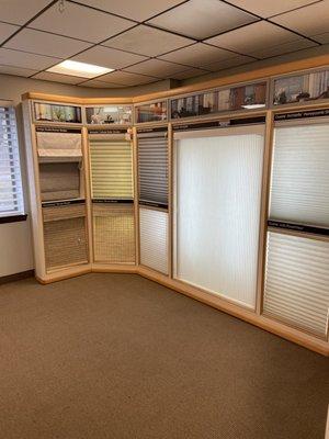 Interior of showroom