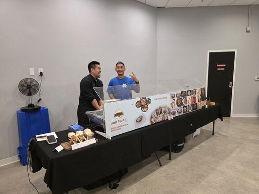 Food vendor for grand opening event: Meo Caphe