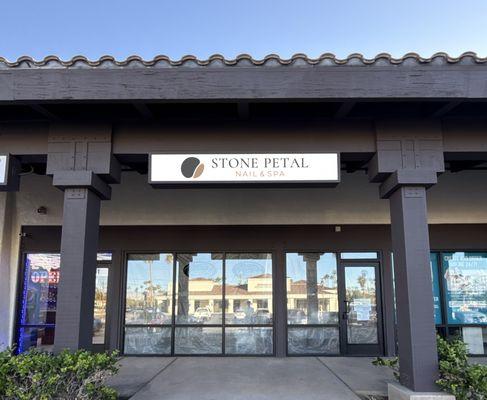 Our new storefront -- clean, modern, and welcoming