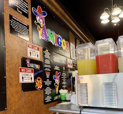 2022 drinks and menu boards