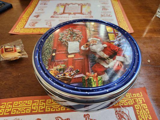 WHAT? This was the gift that went with the bill tonight. Not necessary, but very kind.