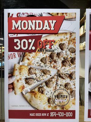 Primo's Pizza & Pasta