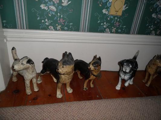 Antique Cast Iron Door Stops