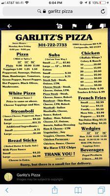 Garlitz's Pizza