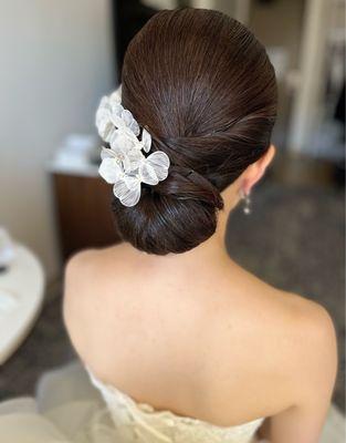 Bridal hair