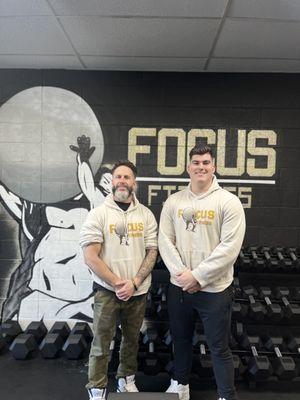 The owners James and Ryan.