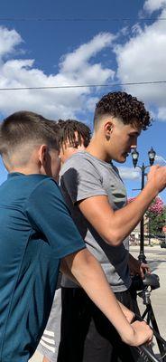 Texture service/men's perm wave