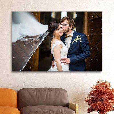 Wedding Photo on canvas