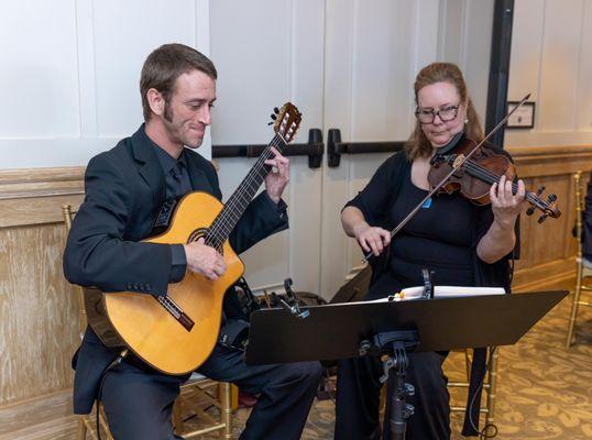 Jesse Davis playing music