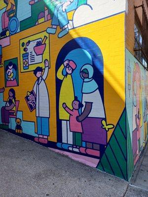 Outside of the building