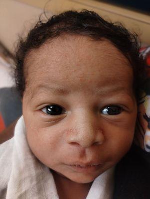 Are little boy Dr.Hanna delivered 1 mth ago