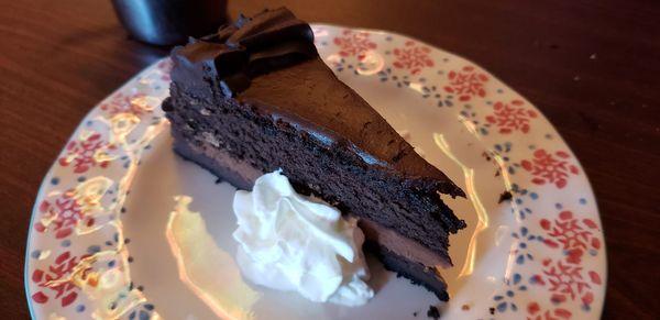 Triple chocolate cake