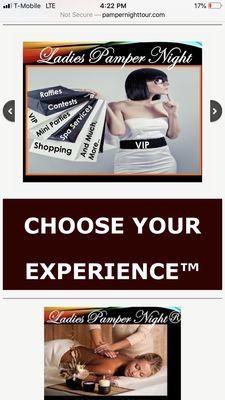 Hey ladies come and get a reading and enjoy yourself for a night
Pampernighttour.com