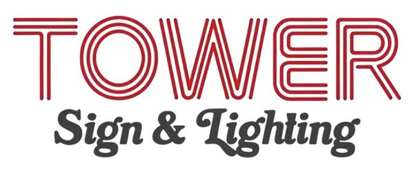 Tower Sign and Lighting