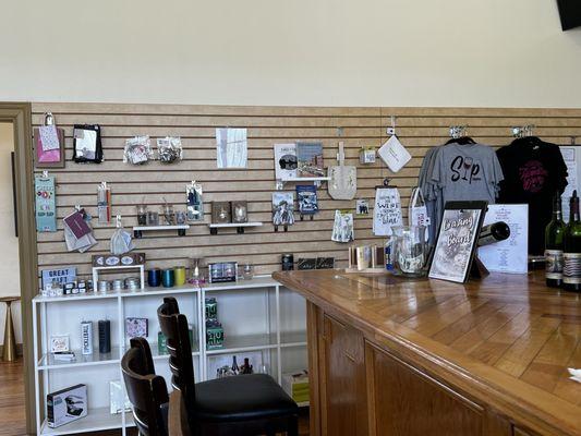 Wine tasting and gift area