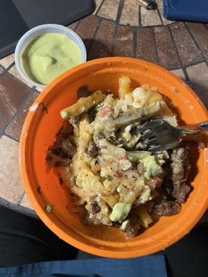 My leftovers for lunch today. Silly thing to post but I just wanted to show, it's 2 meals for $10!