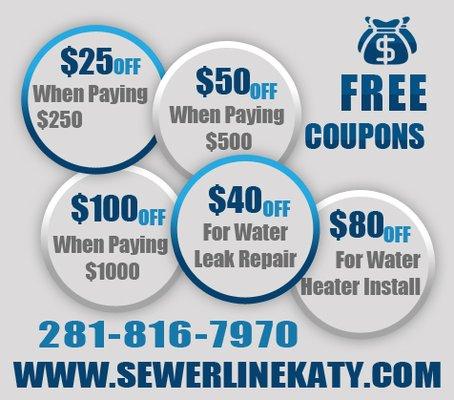 Sewer Line katy TX