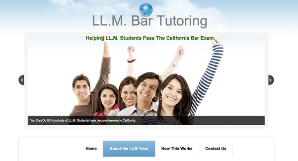 LLM Bar Tutoring