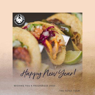 Tacos the perfect New Years Resolution !