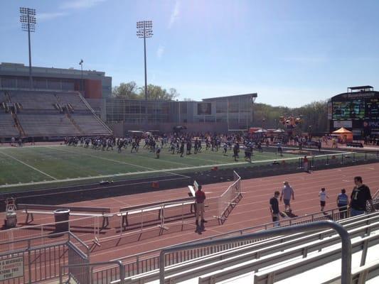 Towson spring football game
