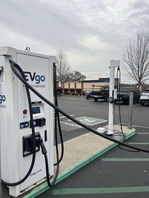 One charger in service