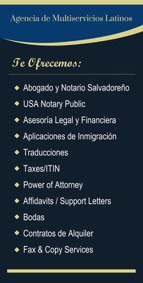 Agencia De Multiservicios Latinos