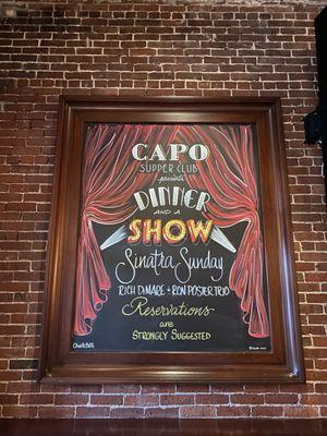 The Supper Club At Capo