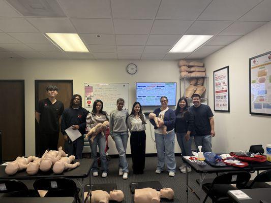 Thank you for joining our BLS class!