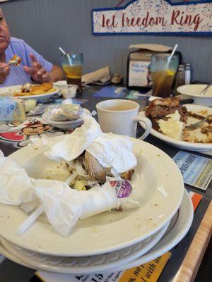 This was Italian wedding soup. Homemade. So Delicious!