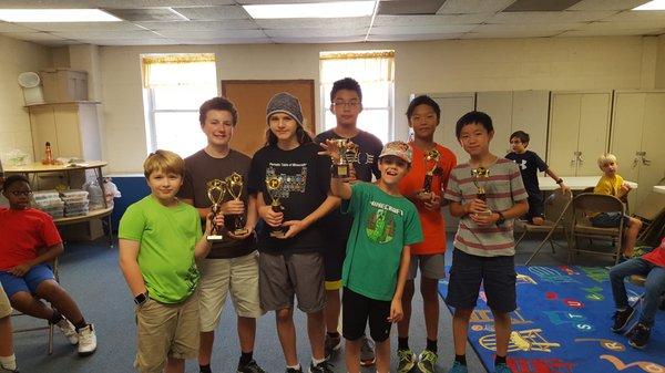 Champions at the Advanced Robotics Camp 2016