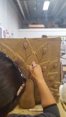 Arbol de La Vida: Voces de Tierra , a project led by Margarita Cabrera.