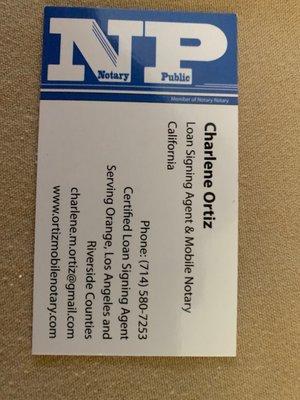 Ortiz Mobile Notary