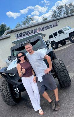 Dysel, my Wrangler, is officially back in action thanks to their incredible care and attention to detail. They went above and beyond,