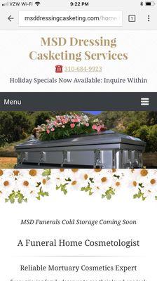 MSD Dressing Casketing Services