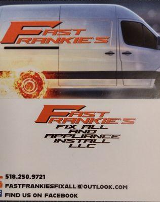 Fast Frankie's Fix All And Appliance Install