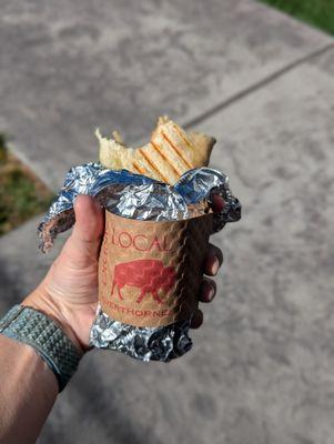 Breakfast burrito