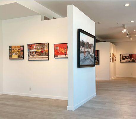 Contemporary art gallery