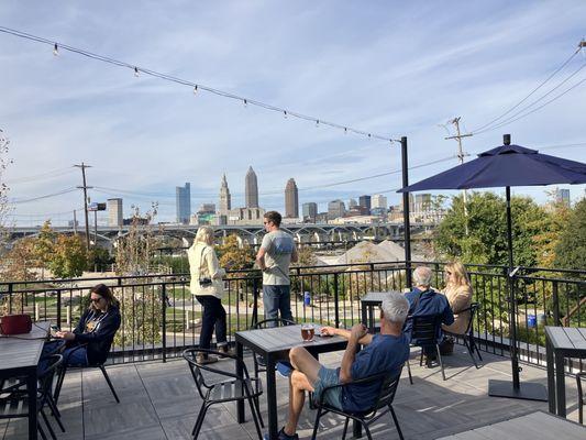 Awesome view from roof!